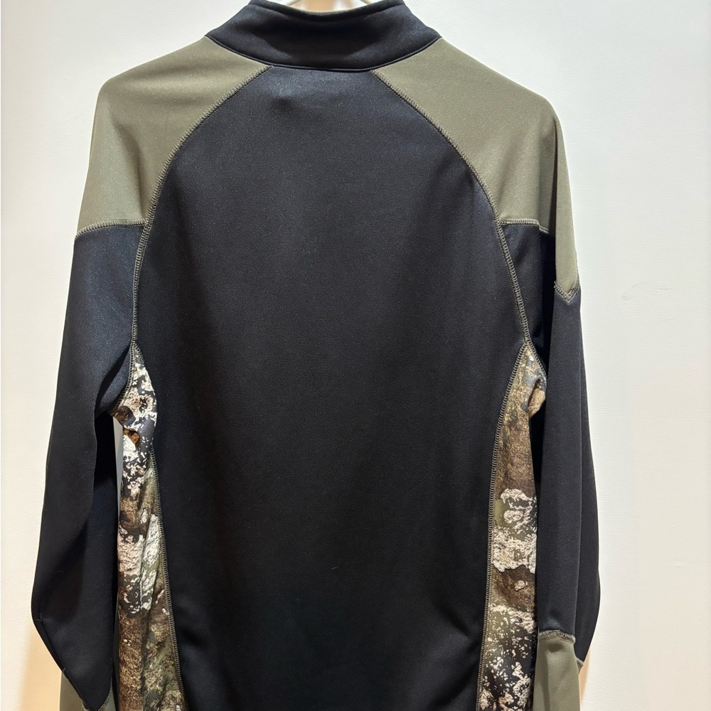 Red Head Camo Men's Fleece Quarter-Zip Size M EUC Hunting Outdoors streetwear - Picture 2 of 11